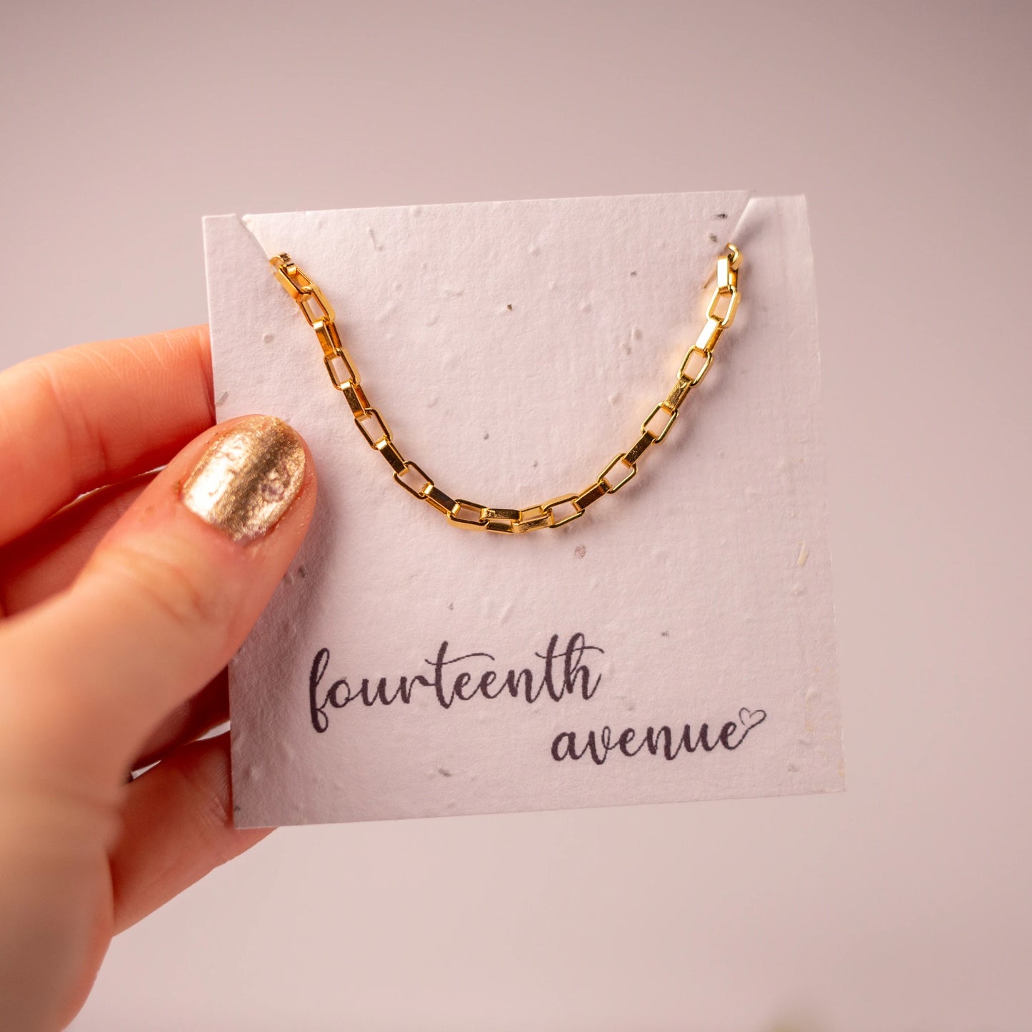Paperclip Stack Necklace